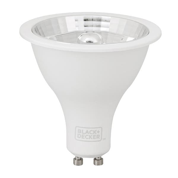 Lâmpada de LED GU10 AR70 4,8W 300lm Luz Amarela Bivolt Black + Decker