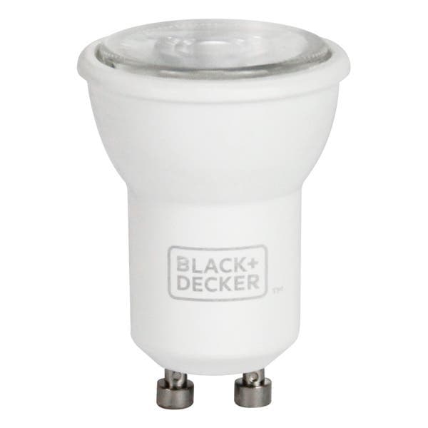 Lâmpada de LED GU10 MR11 3,5W 210lm Luz Amarela Bivolt Black + Decker
