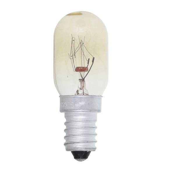 Lâmpada Incandescente E14 Tubular 15W Luz Amarela 220V Sadokin