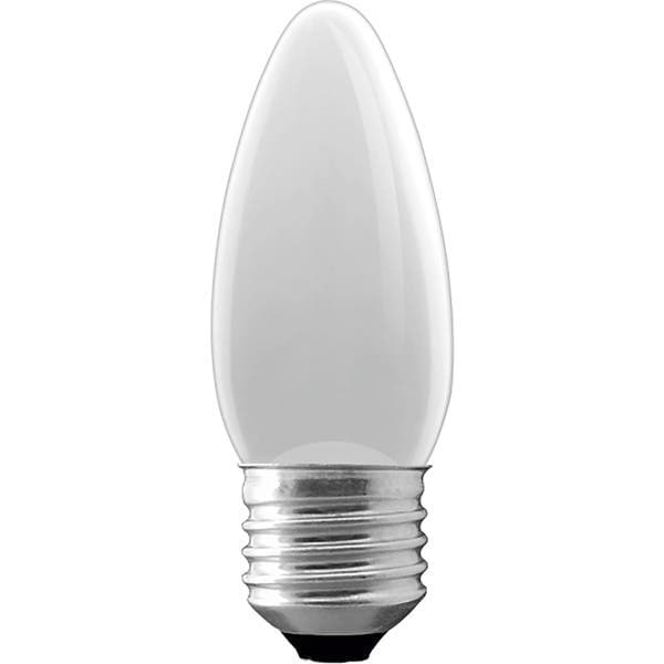 Lâmpada Incandescente E27 Vela 25W Luz Amarela 127V Sadokin