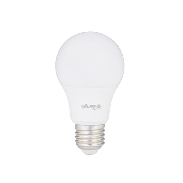 Lâmpada LED Bulbo Luz Amarela 9W Galaxy LED Bivolt