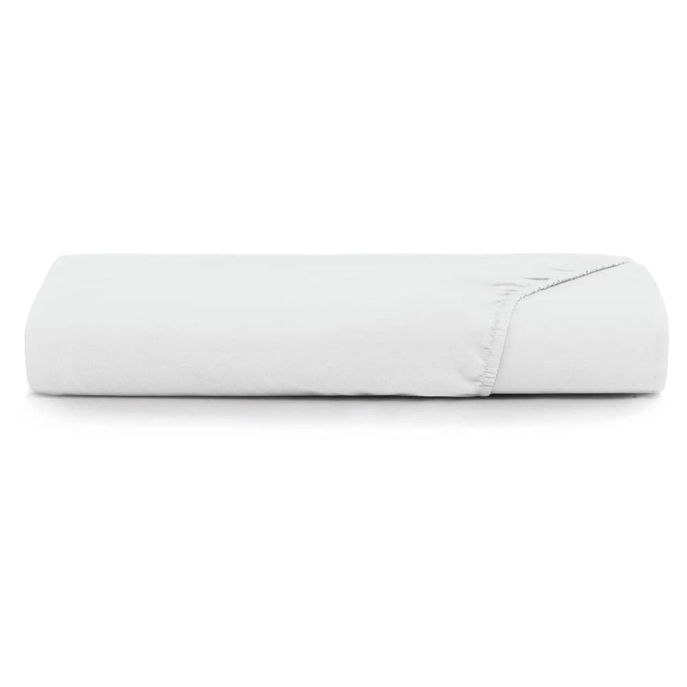 Lençol Lux com Elástico Solteiro Branco - Altenburg