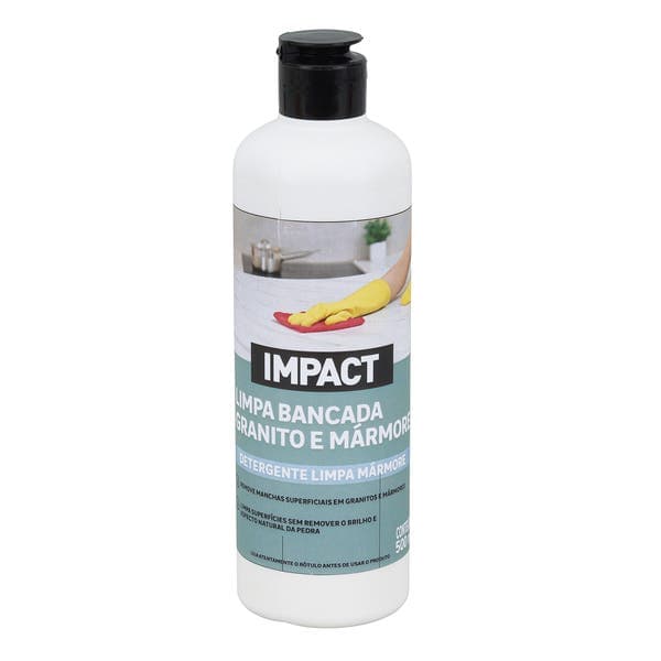 Limpa Bancada Granito e Mármore Pronto para Uso Impact Frasco 500ml