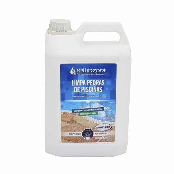 Limpa Pedras Piscina 5L Bellinzoni