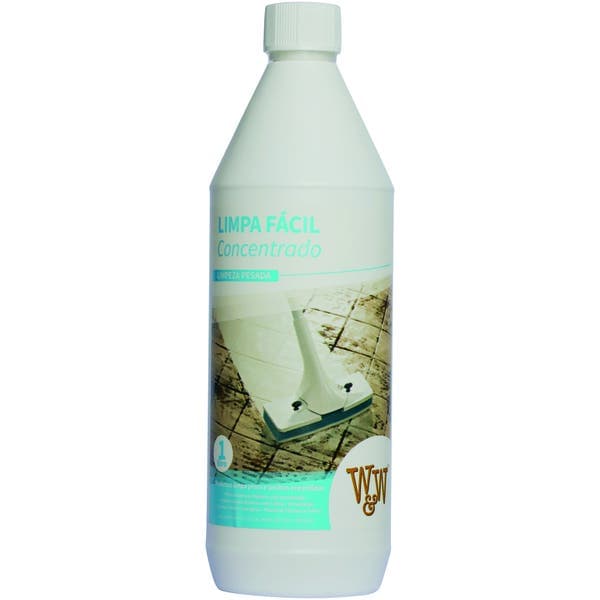 Limpador Concentrado Pisos Limpa Fácil 1L W&W