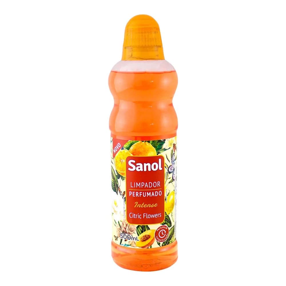 Limpador Perfumado Citric Flowers 500mL - Sanol