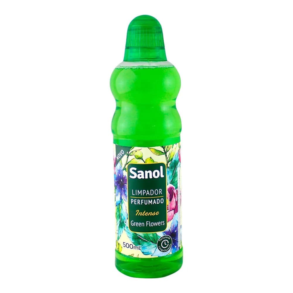 Limpador Perfumado Green Flowers 500mL - Sanol