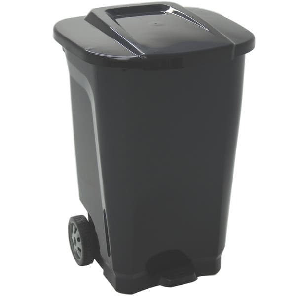 Lixeira Externa com Tampa T-Force 100L Preta Tramontina