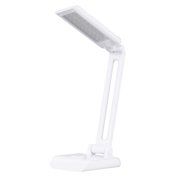 Luminária de Mesa LED Branca Plástico Pelicano LLUM Bronzearte