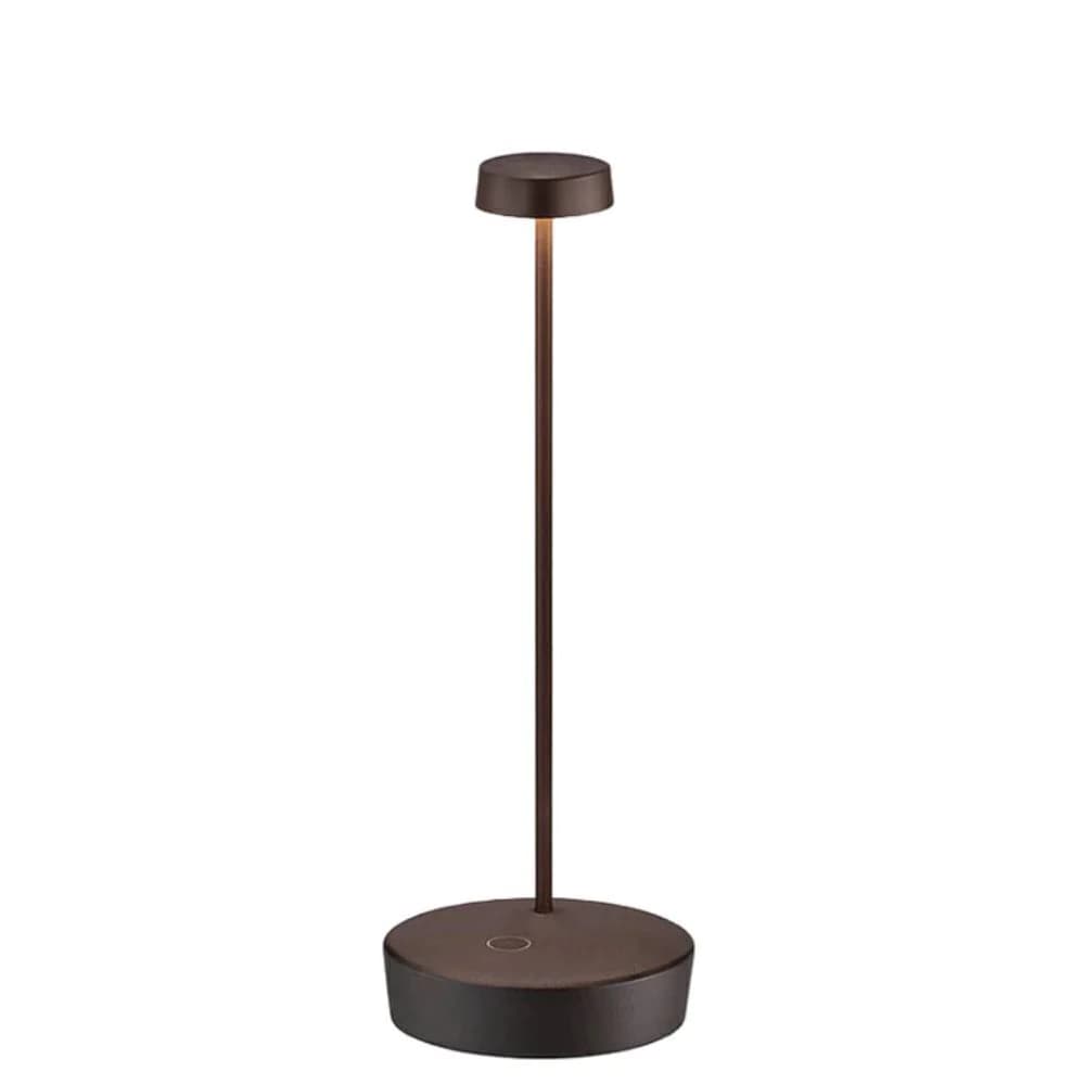 Luminária de Mesa Zafferano Swap Pro Corten 29cm