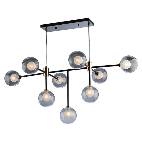 Lustre Pendente Startec Manhattan Preto G9 Bivolt