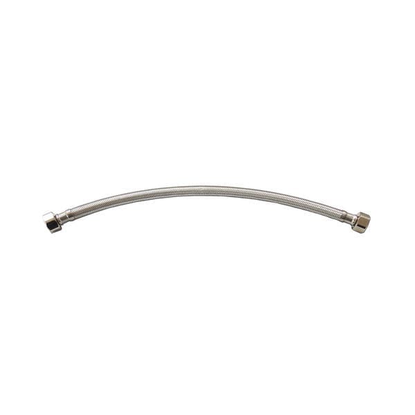Mangueira Flexível para Água Cromado Alta Pressão 1/2" 40cm Wog