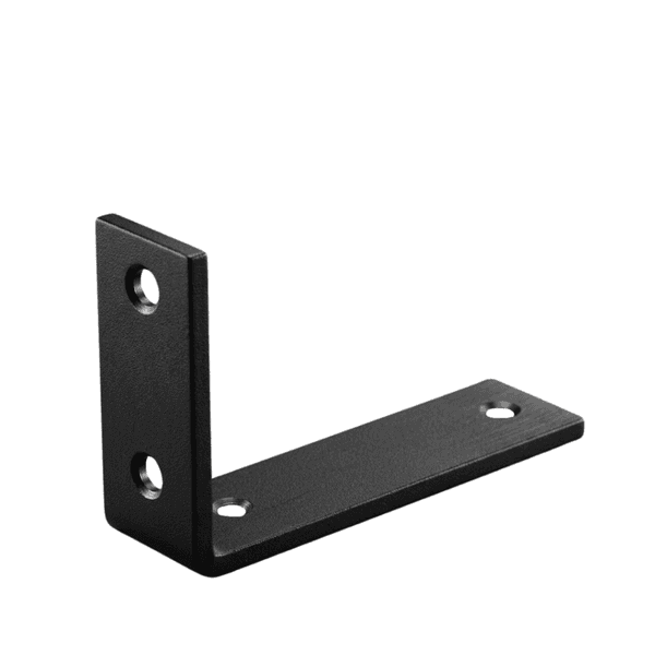 Mão Francesa Invertida Zamar em Aço 17x5,2cm Preta