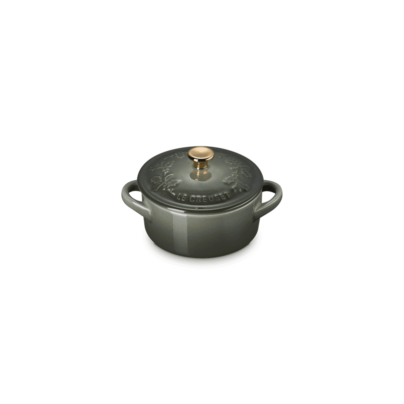 Mini Cocotte Holly Le Creuset Thyme 10cm