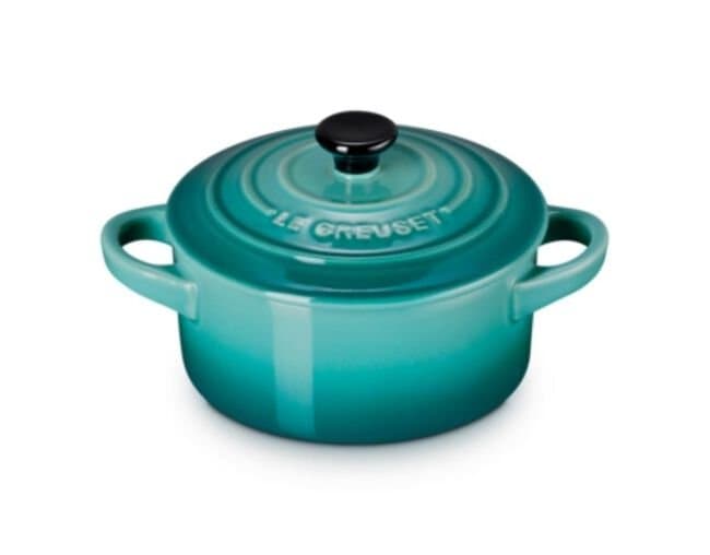 Mini Cocotte Le Creuset Bleu Riviera 250 ml