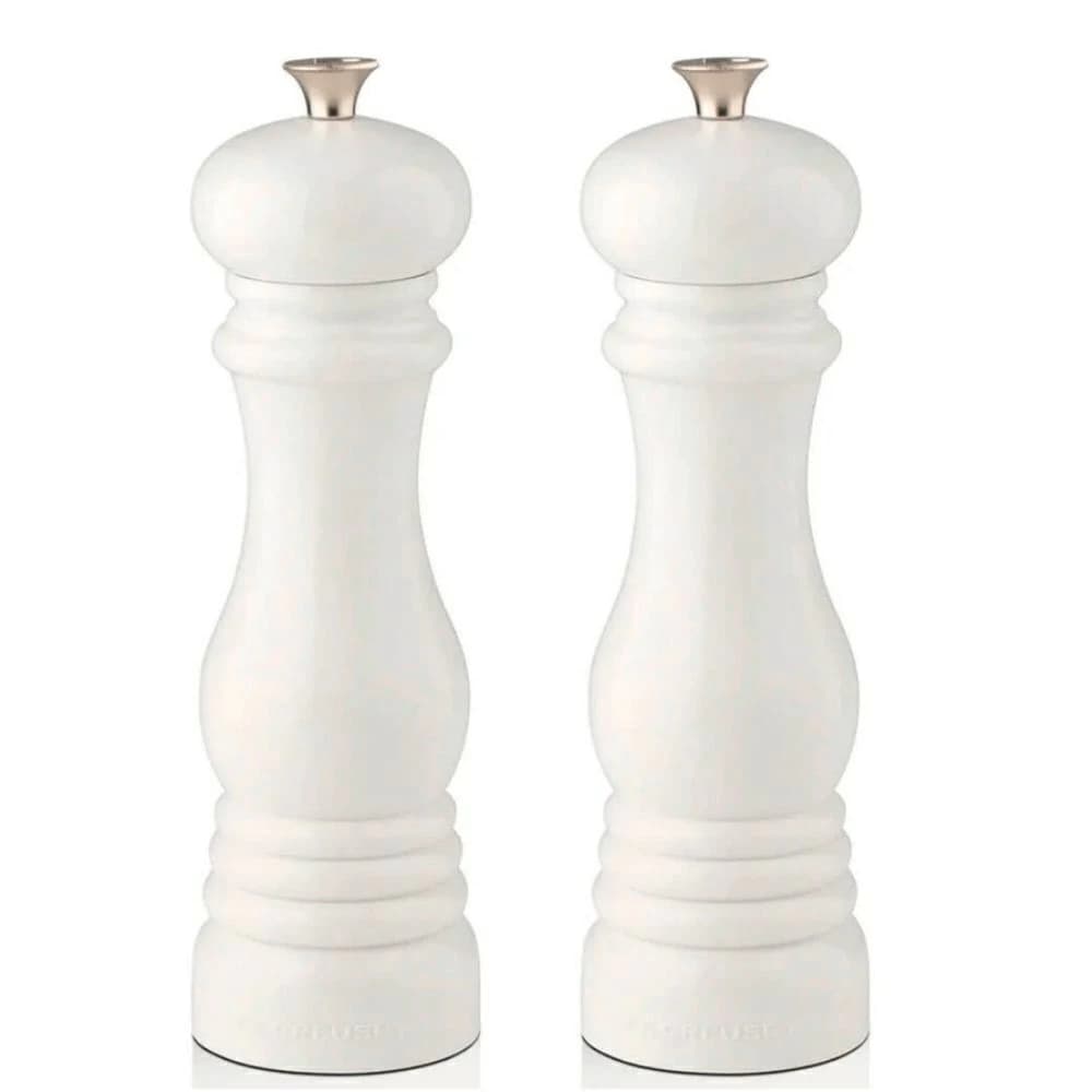 Moedor de Sal e Pimenta Le Creuset Branco 21CM 2PÇS