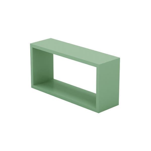 Nicho de Madeira MDF 50x25x15cm Verde Montfácil