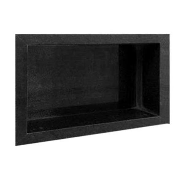 Nicho Granito Preto 30x90cm Preto sem Fundo com Borda 4cm JCC