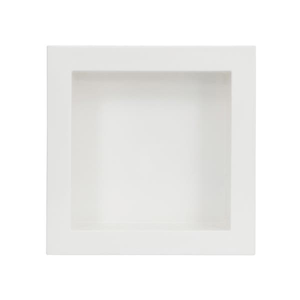 Nicho para Banheiro N001 Branco 30x30x11cm Líder