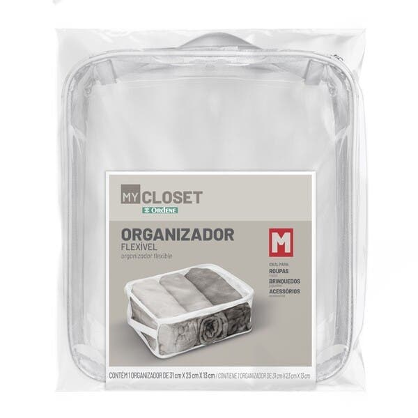 Organizador de Closet My Closet PVC 31x32x13cm M Ordene
