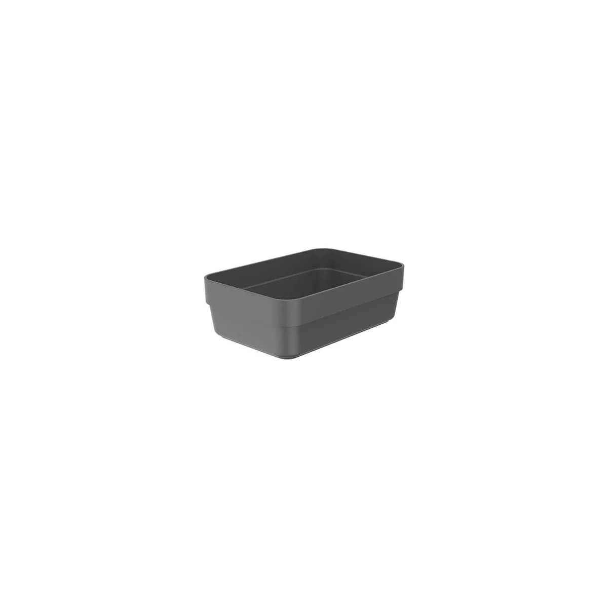 Organizador de Gavetas Ou 11,5x17x5,5cm Linha Logic — Chumbo