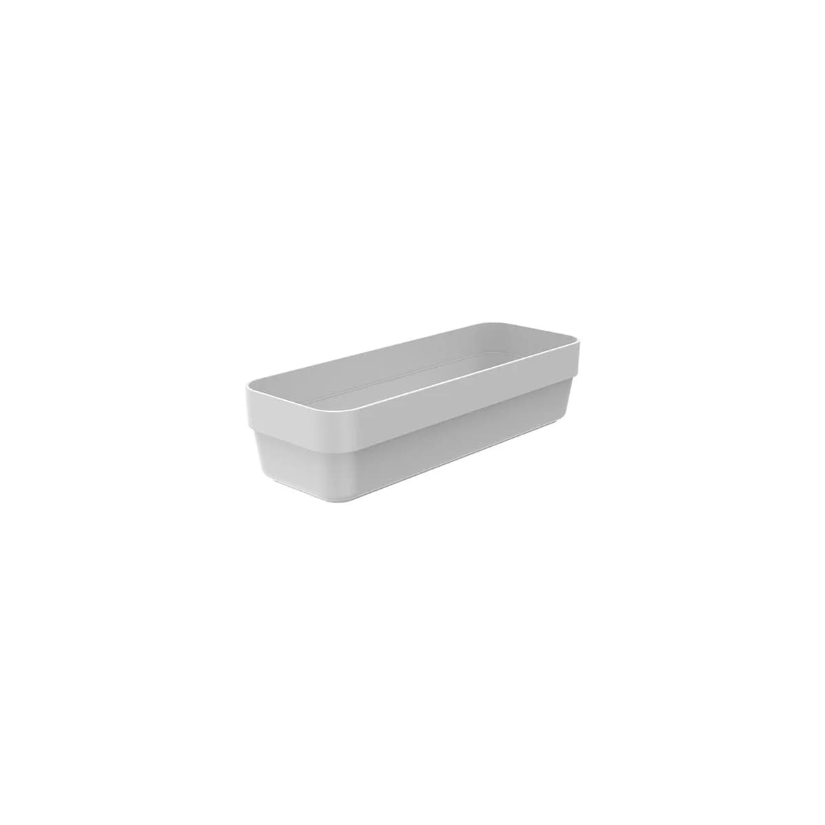 Organizador de Gavetas Ou 8,5x23x5,5cm Linha Logic — Branco