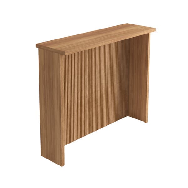 Painel Ilha Canelado MDF Nature 120cm Nesher