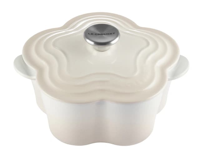 Panela Flor Tradition Le Creuset — Meringue
