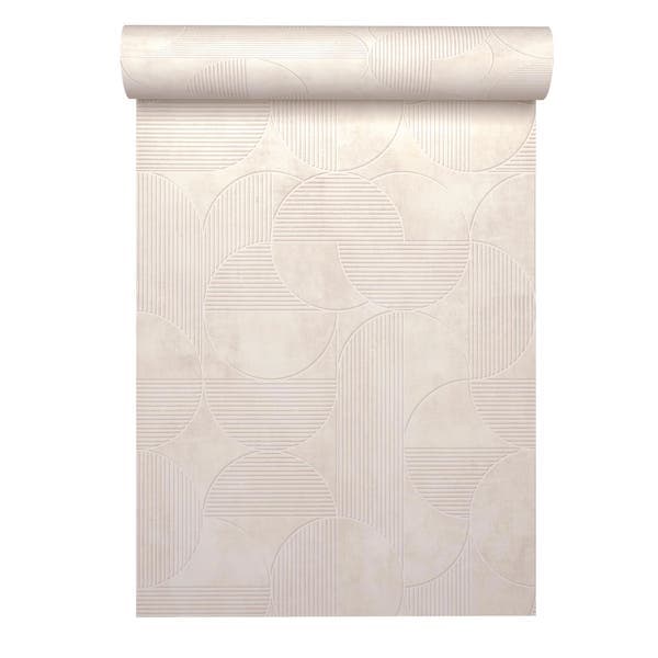 Papel de Parede Vinílico Marte Beige 0,53x10,5m Inspire