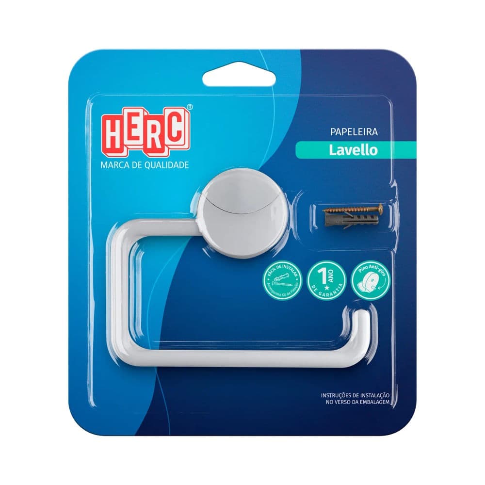Papeleira Lavello Branco - Herc