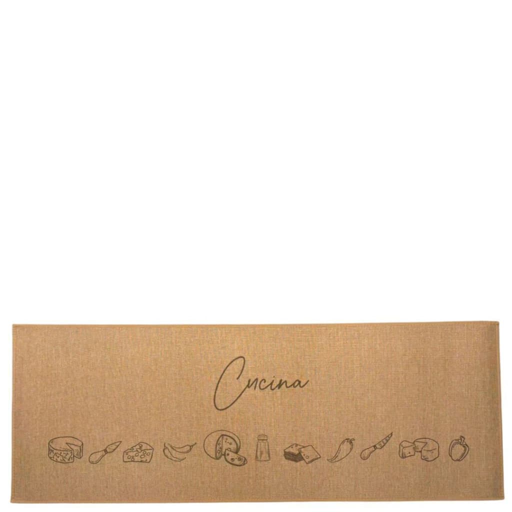 Passadeira Antiderrapante Auguri Casa Cucina 50x140cm