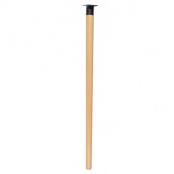 Pé para Mesa Eucalipto 80cm até 50kg Natural Selagem Palito