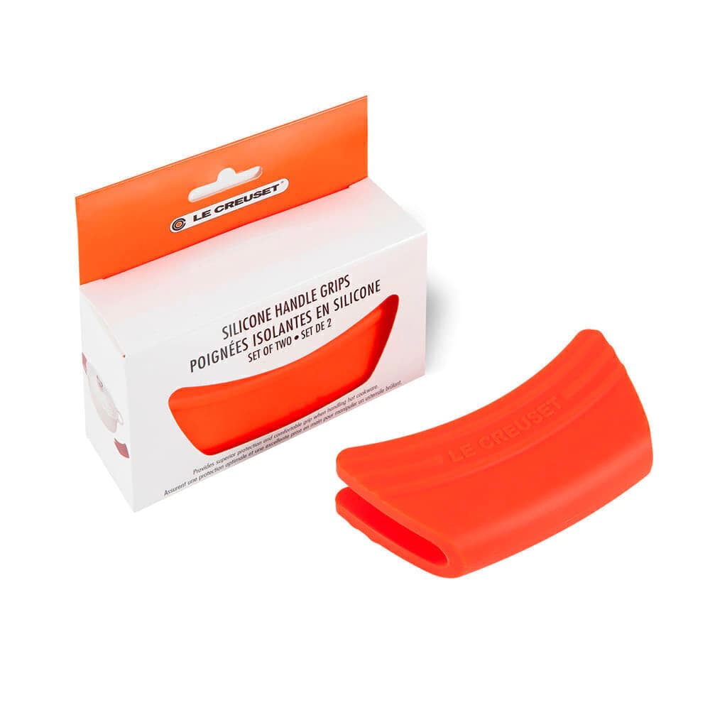 Pegador de Silicone para Panela Le Creuset Laranja 12CM 2PÇS