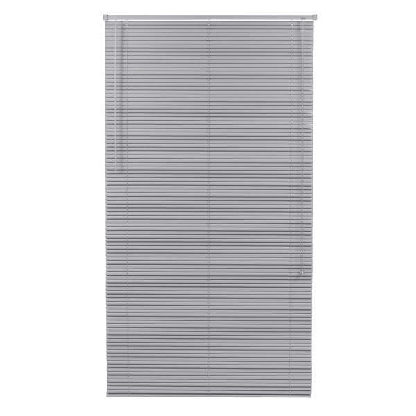 Persiana Horizontal PVC Block Cinza 1,20x2,20m