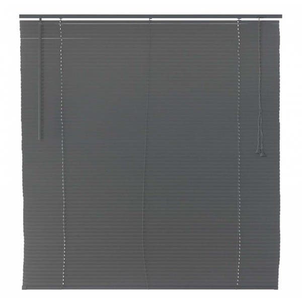 Persiana Horizontal PVC Block Cinza 1,60x1,60m