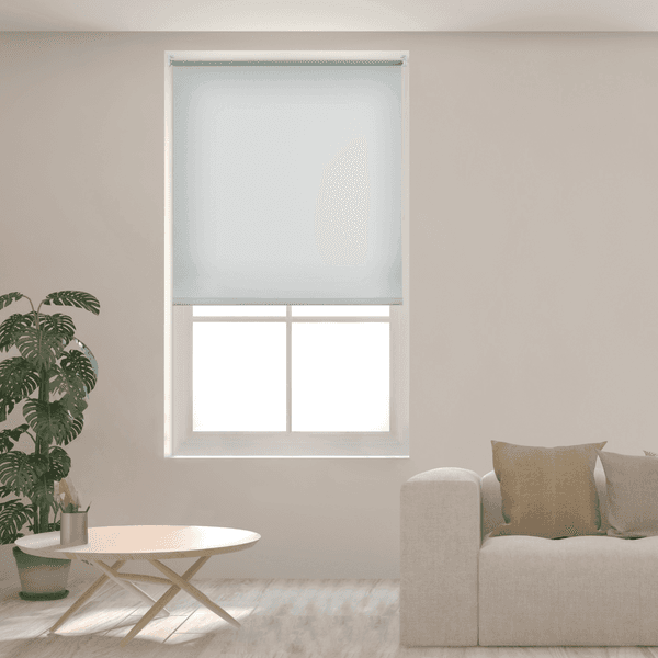 Persiana Rolô Decorativa Mara Poliéster Cinza 1,20x1,60m Inspire