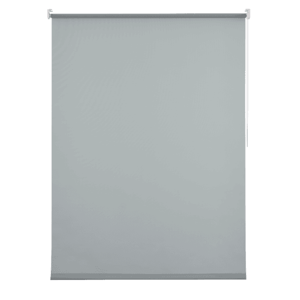 Persiana Rolô Decorativa Mara Poliéster Cinza 1,6x2,20m Inspire