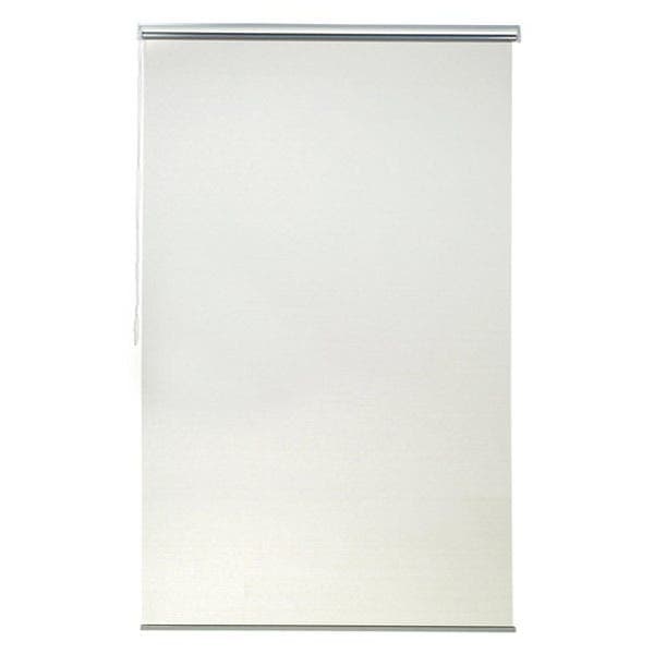Persiana Rolô Tecido Poliéster Screen Solar Branca 1,40x2,20m