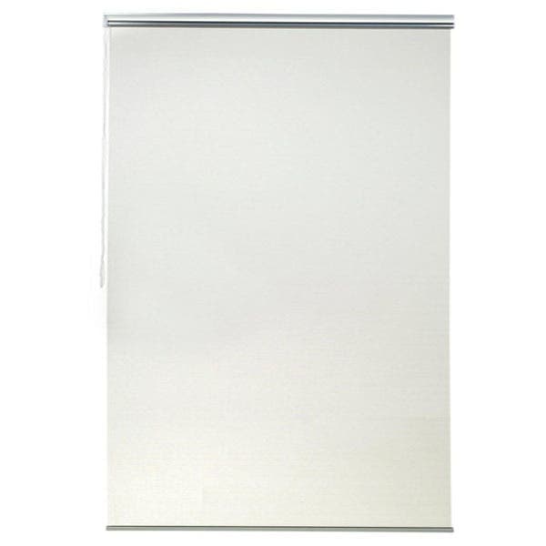 Persiana Rolô Tecido Poliéster Screen Solar Branca 1,60x2,20m