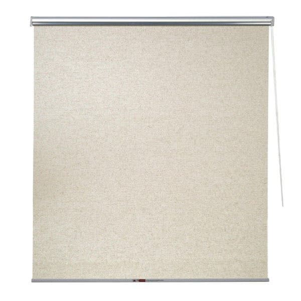 Persiana Rolô Tecido Poliéster Soft Linho Bege 1,80x2,20m