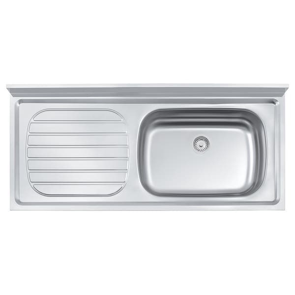 Pia de Cozinha Aço Inox Cinza 120cm Standard Tramontina