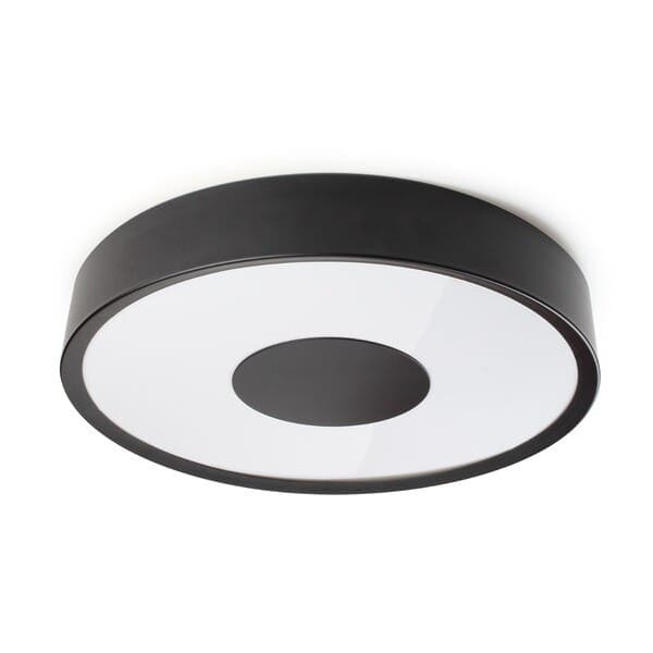 Plafon Com LED CCT Metal Preto Balloon Spot Line