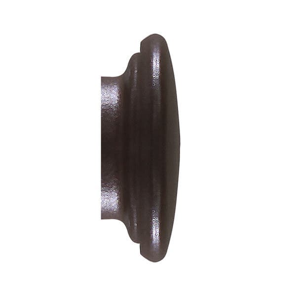 Ponteira de Varão de Cortina 28mm Alumínio Chata Cortên DeVictor