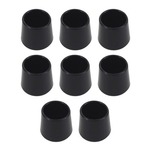 Ponteira para Móveis Redondo Plástico 12mm Preto Standers