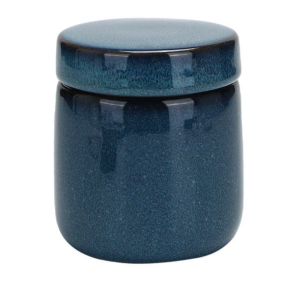 Porta Algodão para Banheiro Mármore Azul Nuances Oikos