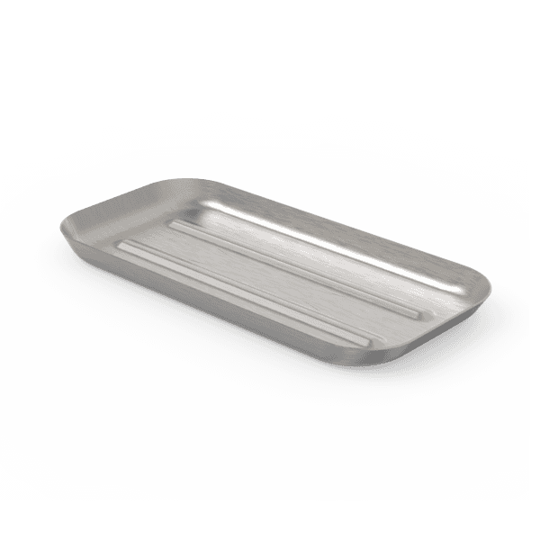 Porta Esponja Aço Inox Escovado 1,5x21,6x10,6cm Loft Delinia