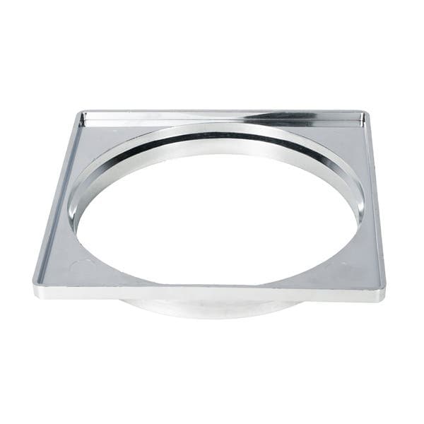 Porta Grelha Quadrada 10cm Cromada Estrela