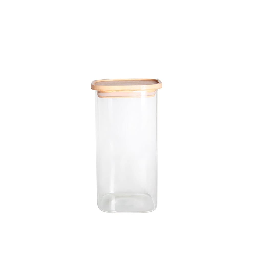 Porta Mantimento com Tampa de Bambu 1,5l - Dynasty