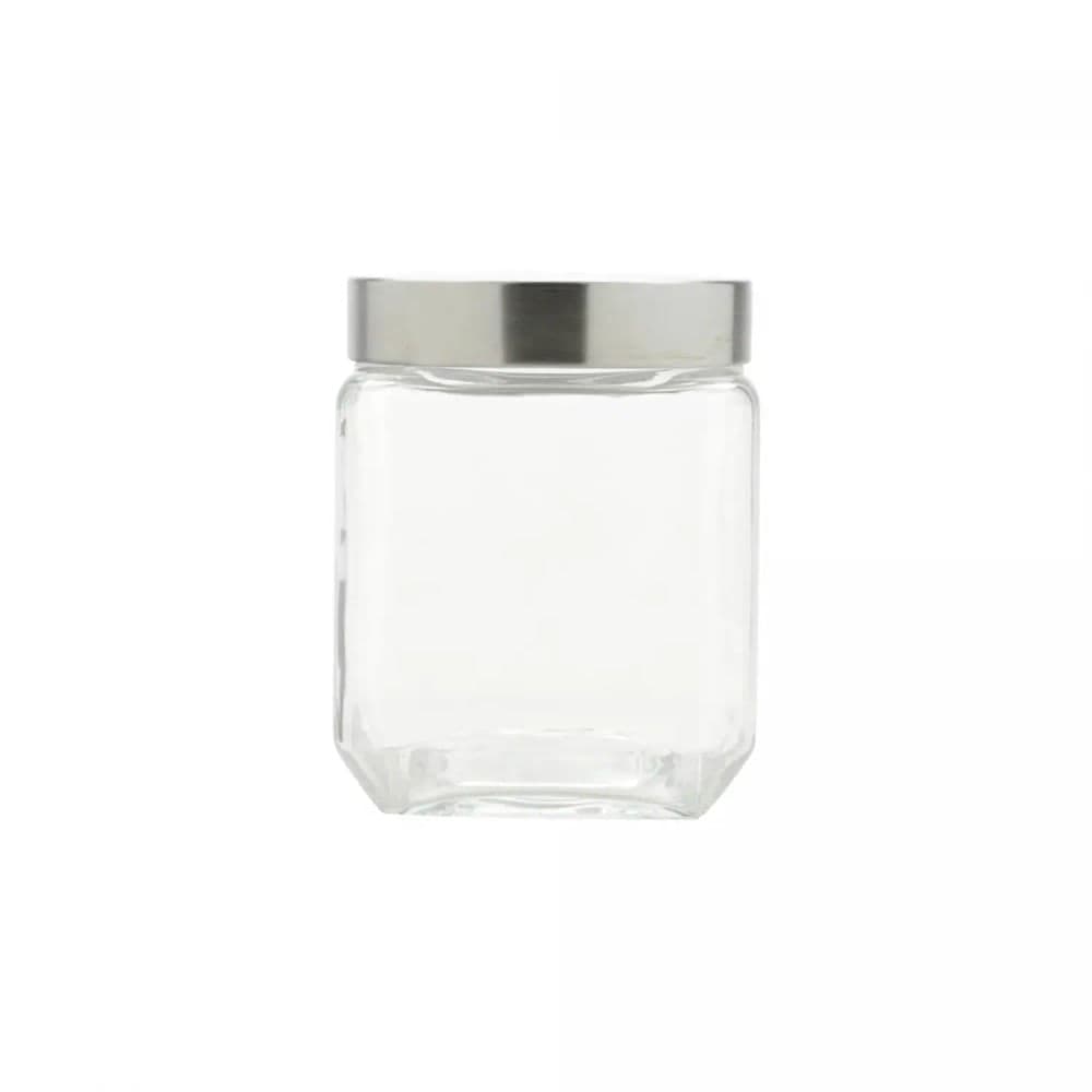 Porta Mantimento de Vidro com Tampa De Aço 1,2l - Wolff