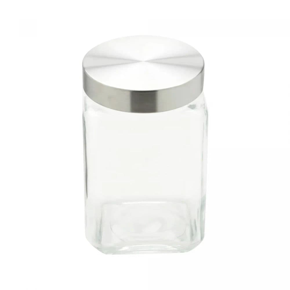 Porta Mantimento de Vidro com Tampa De Aço 1,6l - Wolff